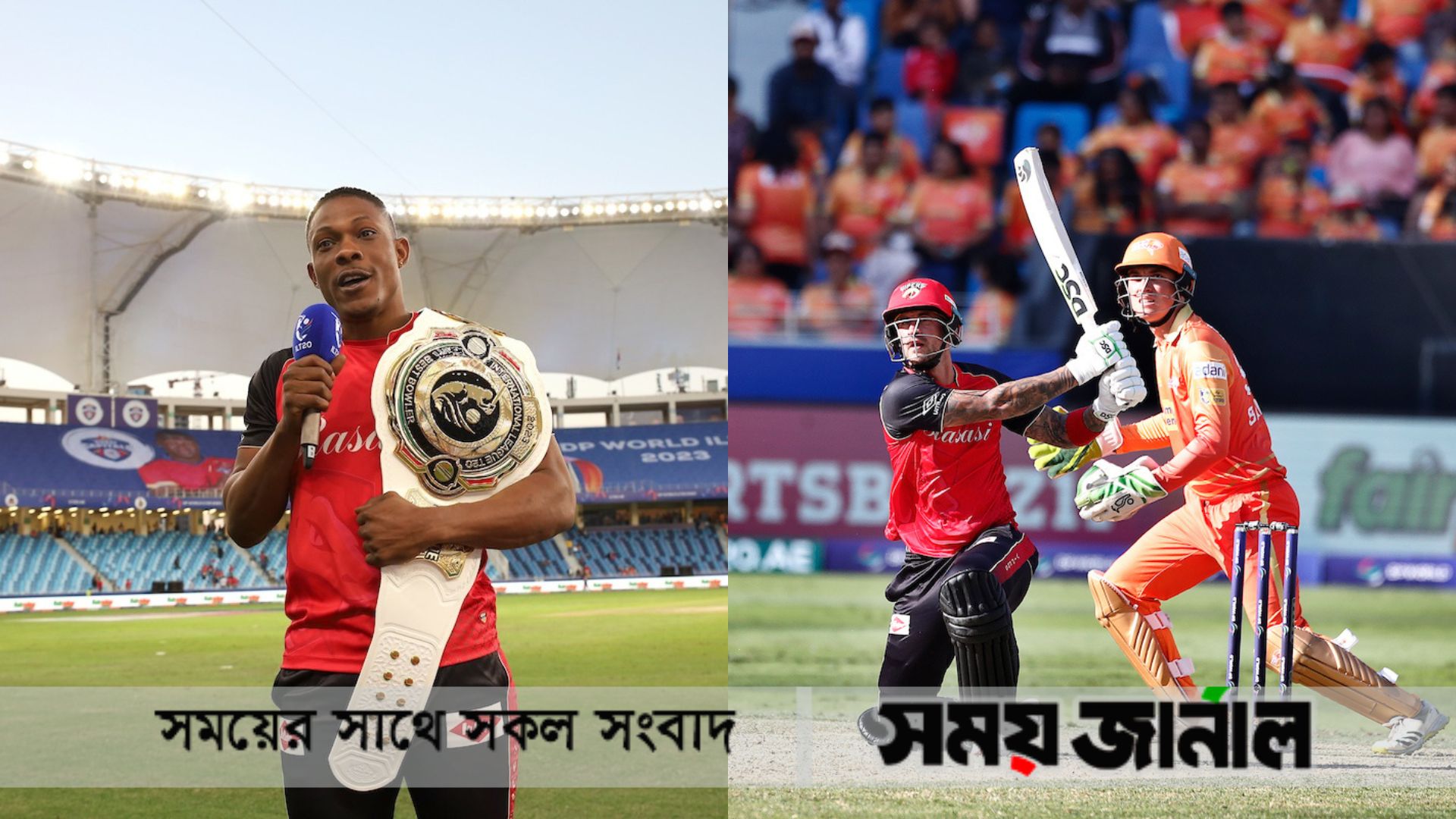 আইএল টি-টোয়েন্টির দ্বিতীয় সপ্তাহে আলো ছড়ালেন হেলস, কট্রেল