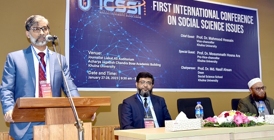 খুবিতে সামাজিক বিজ্ঞান সমস্যা সম্পর্কিত আন্তর্জাতিক সম্মেলন উদ্বোধন