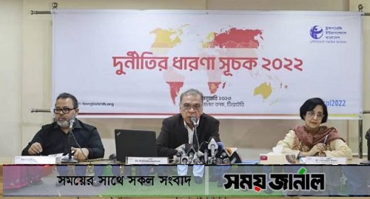 দুর্নীতির ধারণা সূচকে এক ধাপ নেমেছে বাংলাদেশ