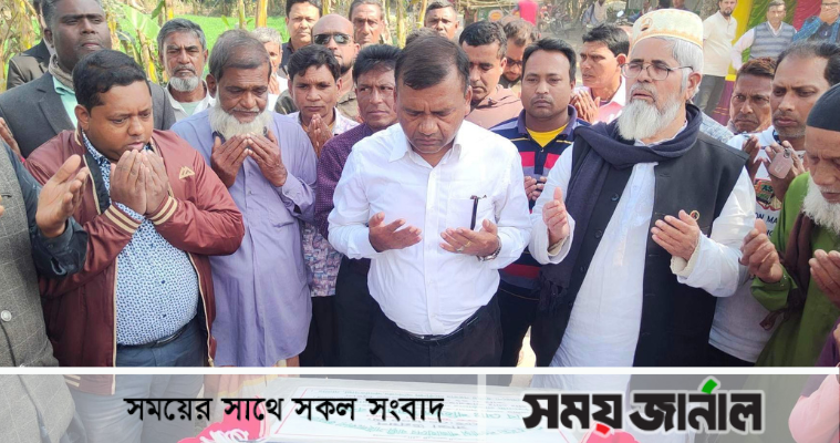 ৪টি রাস্তা পাকাকরণ কাজের উদ্বোধন করলেন এমপি বকুল
