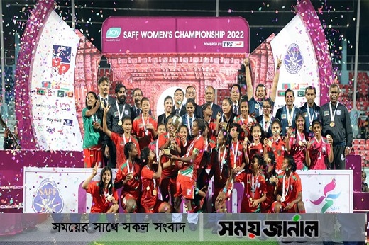 সাফে অপরাজিত চ্যাম্পিয়ন স্বাগতিকরা