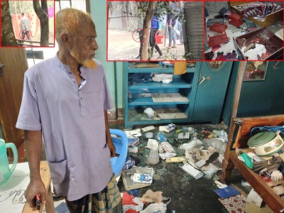 রায়পুরা নিলক্ষীয়া এলাকায় হামলা, ১.৫ কোটি টাকার মালামাল লুটপাট