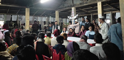 ঈশান গোপালপুরে নৌকার প্রার্থীর জন্য দোয়া চাইলেন