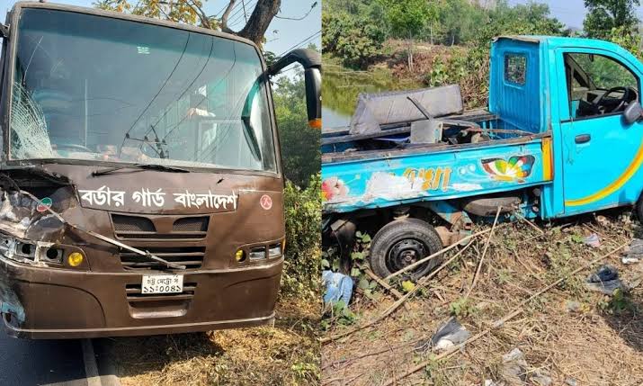 চকরিয়ায় বিজিবির বাস ও লেগুনার মুখোমুখি সংঘর্ষে ৩ জনের মৃত্যু