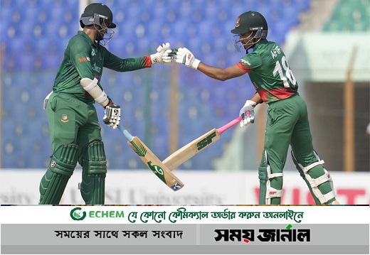 ইংল্যান্ডের বিপক্ষে লড়াকু সংগ্রহ বাংলাদেশের