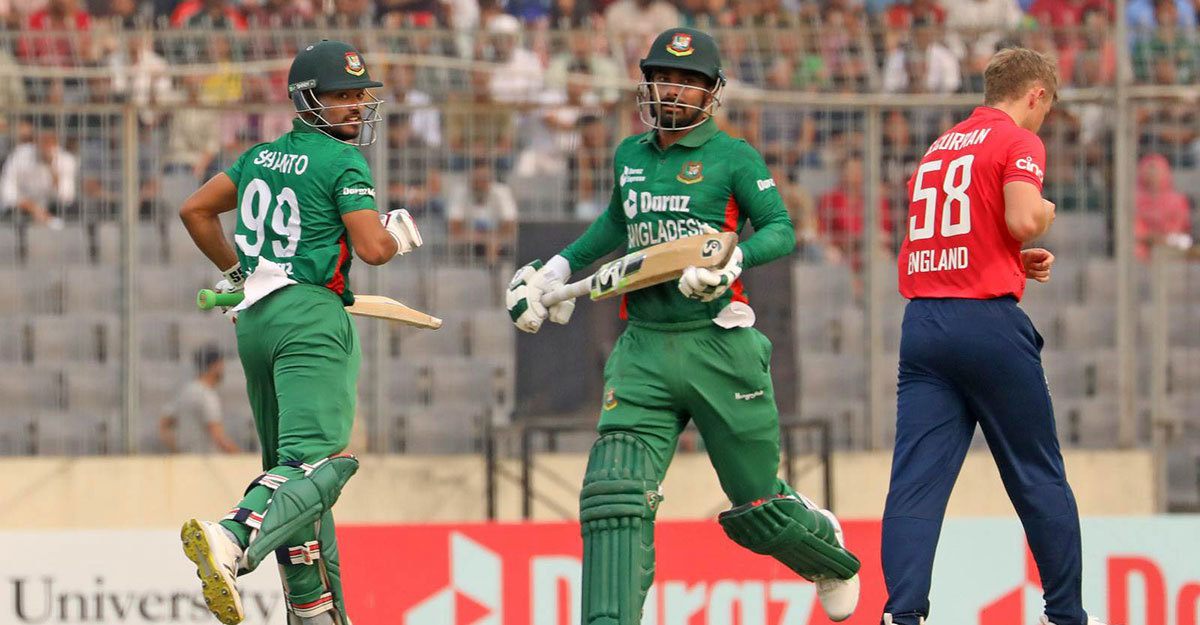 লিটনের ব্যাটিং তাণ্ডবে বাংলাদেশের সংগ্রহ ১৫৮