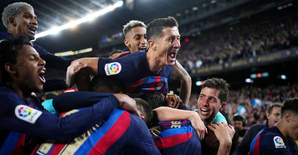 রিয়ালকে হারিয়ে শিরোপার আরও কাছে বার্সেলোনা