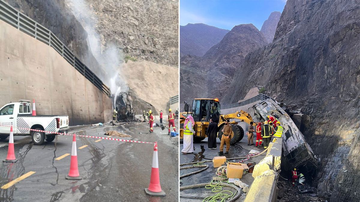সৌদিতে সড়ক দুর্ঘটনায় ২০ ওমরাহ যাত্রী নিহত আহত ২৯