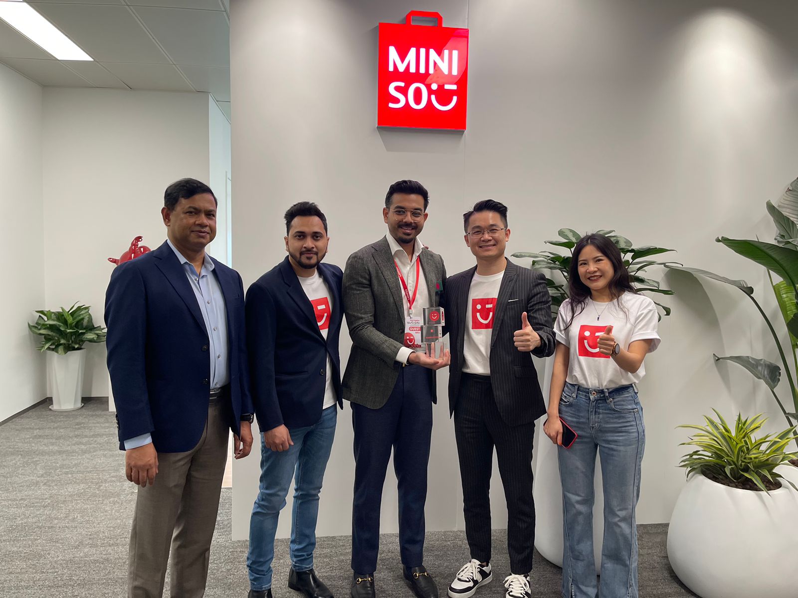 মিনিসো গ্লোবাল অ্যাওয়ার্ডসে মিনিসো বাংলাদেশের জয়জয়কার