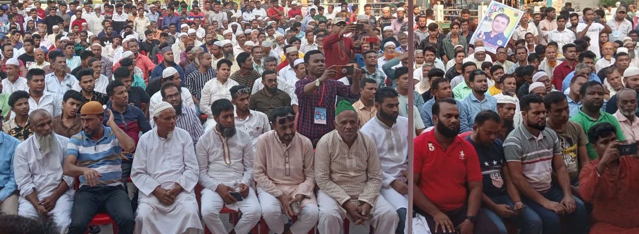 চৌদ্দগ্রামে খালেদা জিয়ার নিঃশর্ত মুক্তিসহ ১০ দাবিতে বিএনপির অবস্থান কর্মসূচি