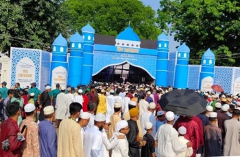 ঈদ জামাতে বৃ‌ষ্টির জন্য বি‌শেষ দোয়া