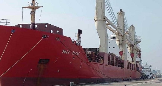 মেশিনারি নিয়ে মোংলায় রুশ জাহাজ