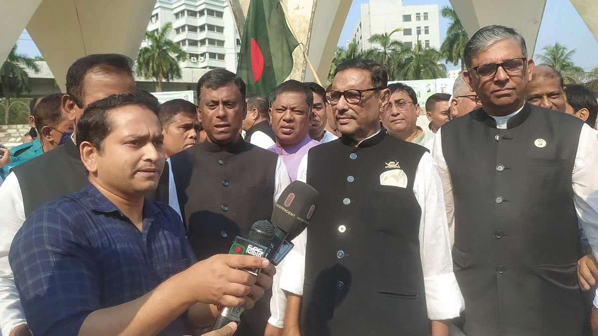 রাষ্ট্রপতি কর্মের মাধ্যমে তার যোগ্যতা প্রমাণ করবেন :ওবায়দুল কাদের