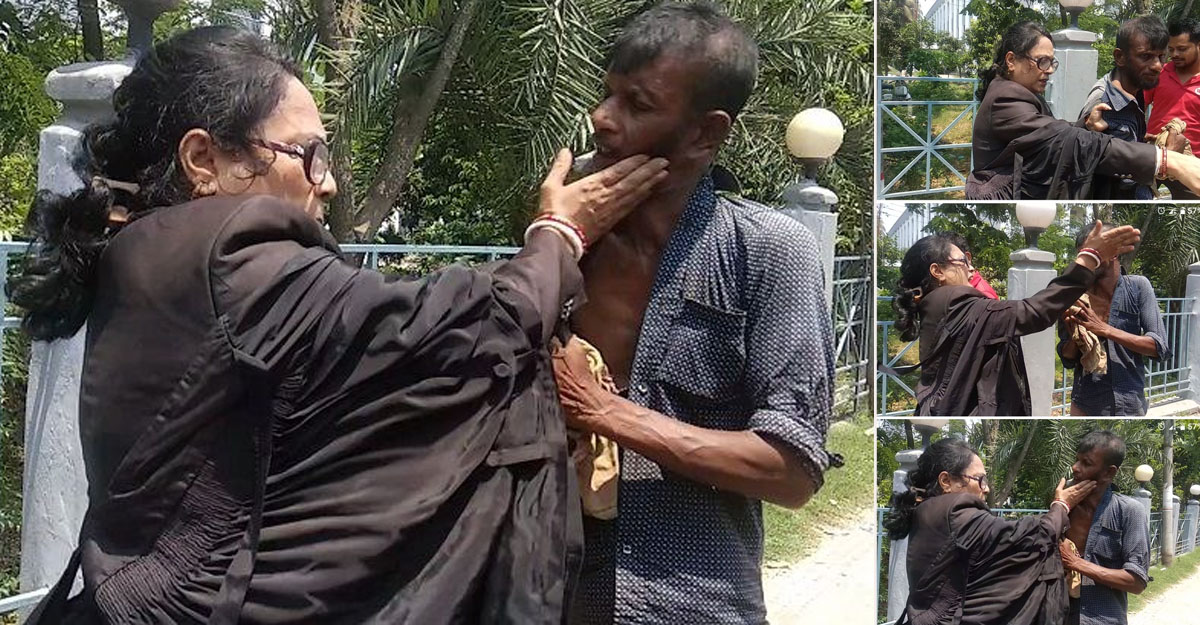 রিকশাচালককে নারী আইনজীবীর মারধরের ভিডিও ভাইরাল