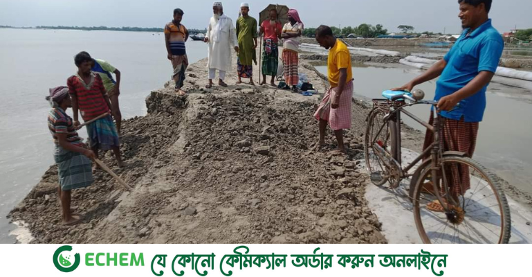 সাতক্ষীরায় ঝুঁকিপূর্ণ বেড়িবাঁধ: মোখার প্রভাবে প্লাবিত হওয়ার আশঙ্কায় উপকূলের মানুষ