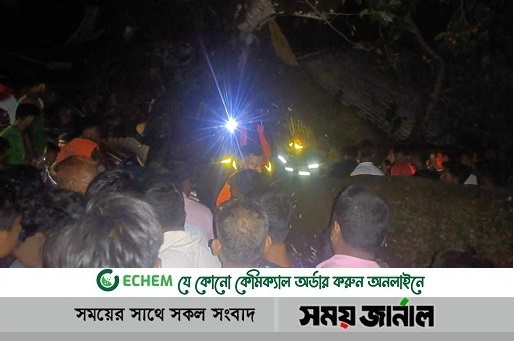 মেলান্দহে ঝড়ে এক ব্যবসায়ীর মৃত্যু