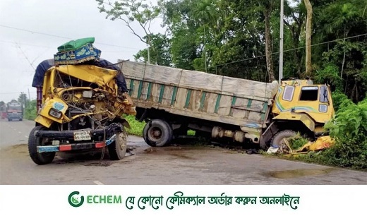 এক ট্রাকের পেছনে আরেক ট্রাকের ধাক্কা: নিহত ৩ ও আহত ১