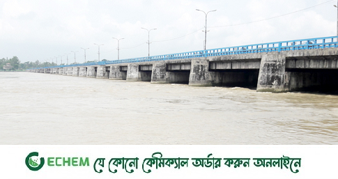 ধু ধু বালুচর এলাকা এখন পানিতে টইটম্বুর