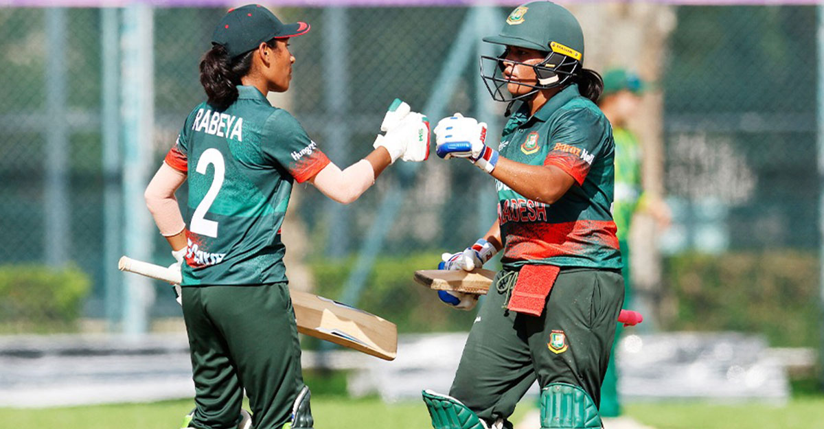 পাকিস্তানকে উড়িয়ে ফাইনালে বাংলাদেশ