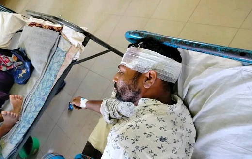 গাইবান্ধা সুন্দরগঞ্জে এক ব্যক্তিকে হাতুড়ি দিয়ে পেটানোর অভিযোগ