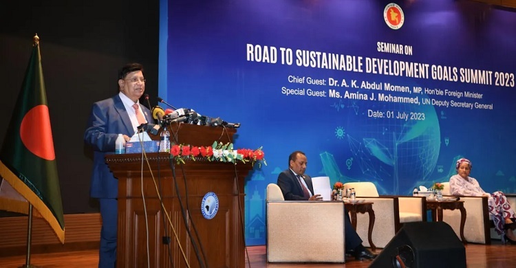 বড় আর্থিক সহায়তা ছাড়া এসডিজি অর্জিত হবে না: পররাষ্ট্রমন্ত্রী
