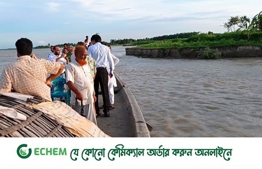 পদ্মার ভাঙ্গন : ঝুঁকিতে ফসলি জমি, বসতবাড়ি, স্কুল, মসজিদ ও ক্লিনিক