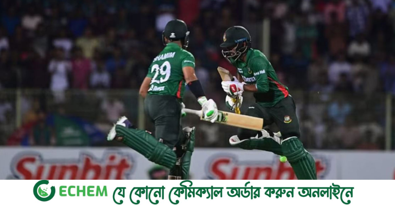 শেষ ওভারে নাটকীয়তার পর জয় বাংলাদেশের