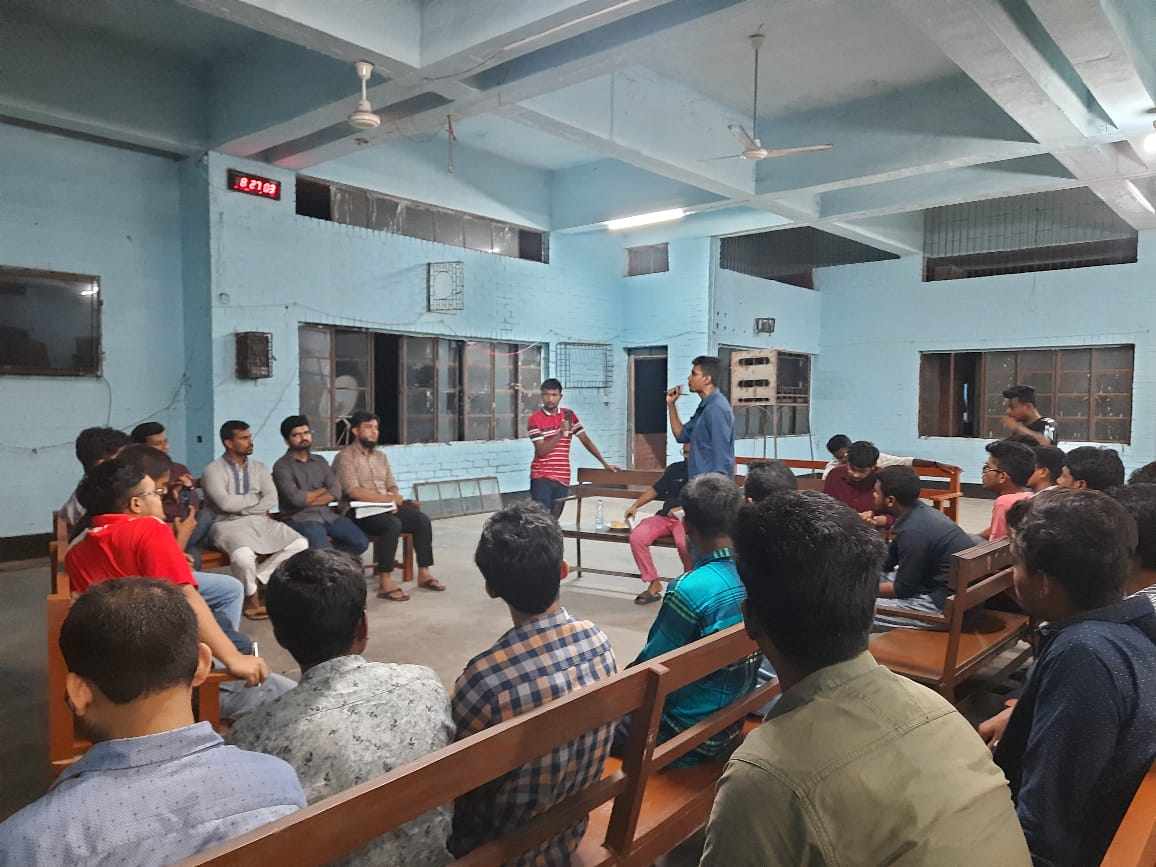 জাবিতে মীর মশাররফ হল ও বঙ্গবন্ধু হলের মধ্যে প্রীতি বিতর্ক