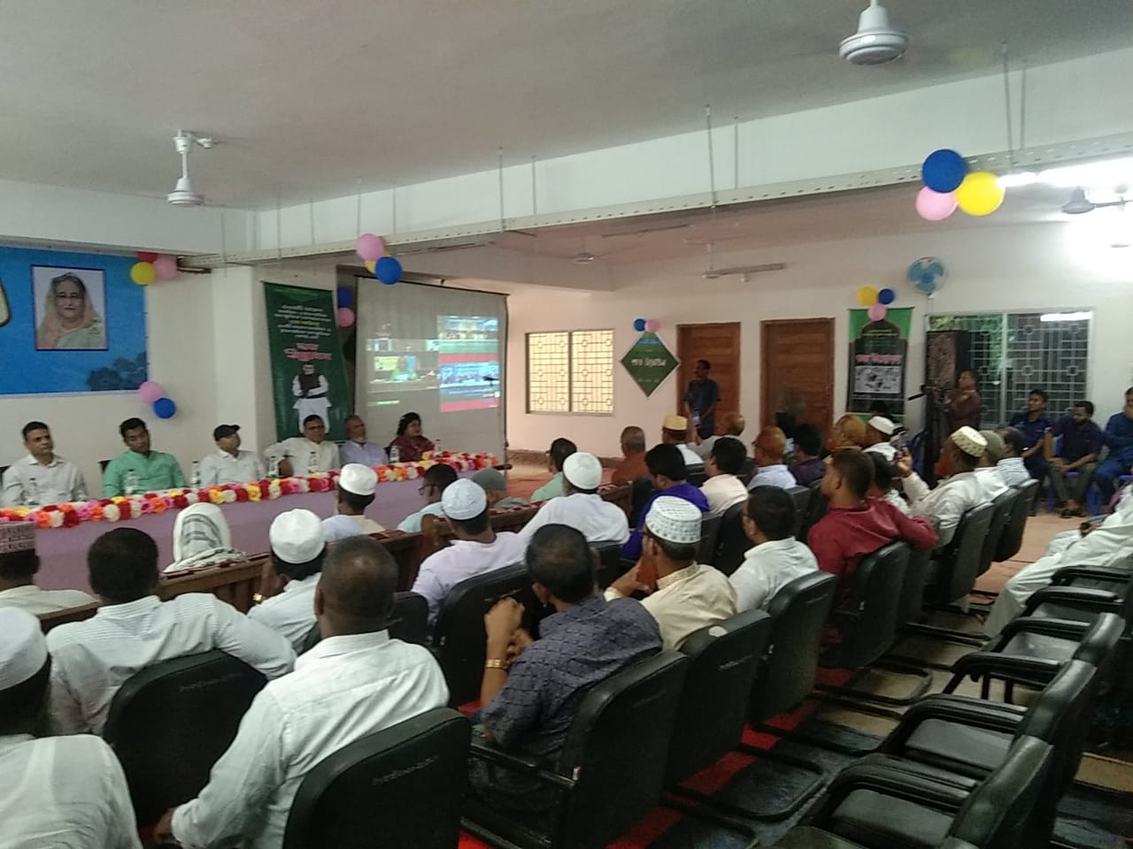 প্রধানমন্ত্রী ভিডিও কনফারেন্সে উদ্বোধন করলেন হাতীবান্ধা মডেল মসজিদ