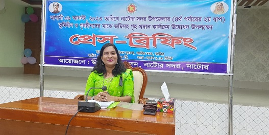 নাটোর সদর উপজেলায় আশ্রয়ণ প্রকল্পের আরো শত বাড়ি প্রস্তুত