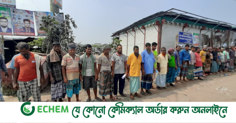 শ্রমিকদের বিশ্রামের জায়গা রাতারাতি দখল করে গয়না টিটুর মার্কেট!