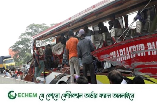 বঙ্গবন্ধু এক্সপ্রেসওয়েতে বাস-ট্রাক সংঘর্ষ: নিহত ৩ ও আহত ১৫