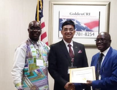 আন্তর্জাতিক অ্যাওয়ার্ড পেলেন আ'লীগ নেতা জামিল হোসাইন