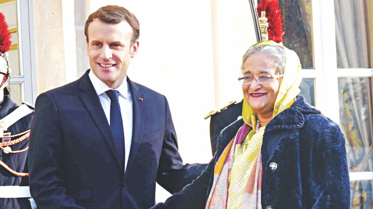 গুরুত্বপূর্ণ সফরে আজ আসছেন ফরাসি প্রেসিডেন্ট