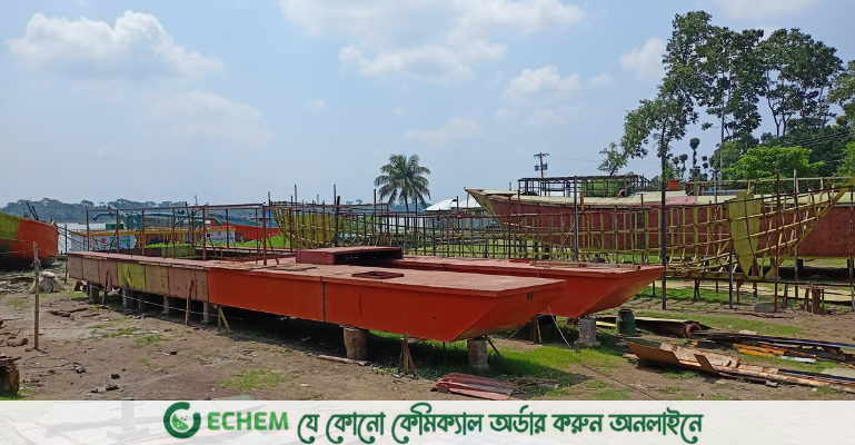 পিরোজপুর এলাকায় শতাধিক ডকইয়ার্ড, কমে গেছে কাজ