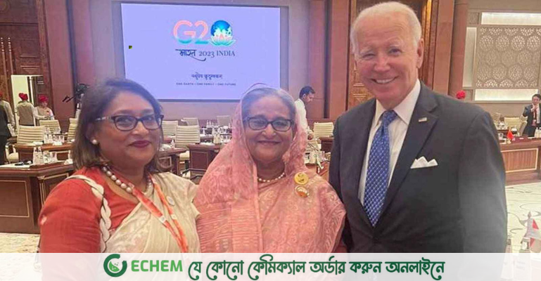 বাইডেনের সংবর্ধনা অনুষ্ঠানে প্রধানমন্ত্রী