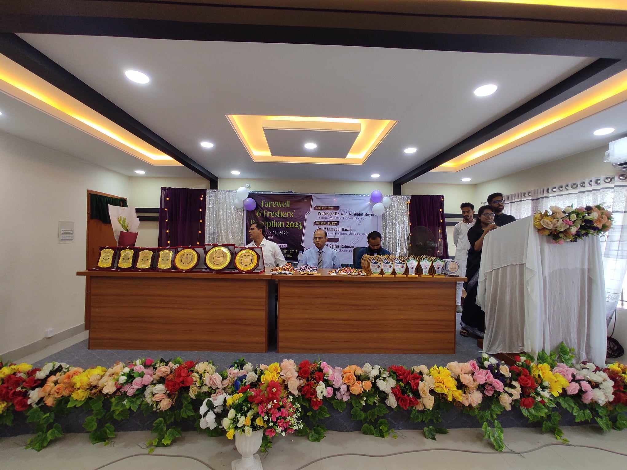 কুবি'র আইসিটি বিভাগে নবীন বরণ ও প্রবীণ বিদায় অনুষ্ঠান সম্পন্ন