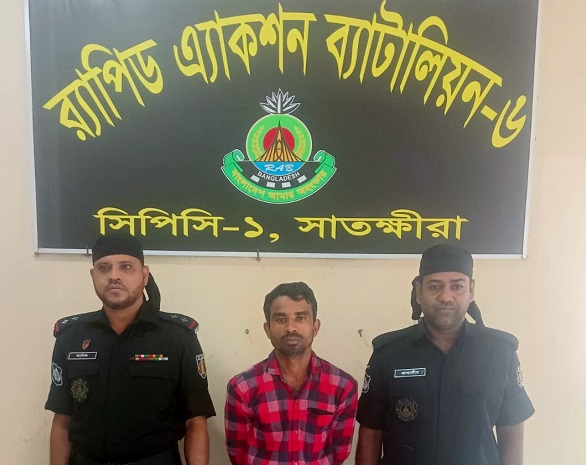 কলারোয়ায় স্ত্রীকে হত্যার ঘটনায় স্বামী মুজিবুর গ্রেফতার