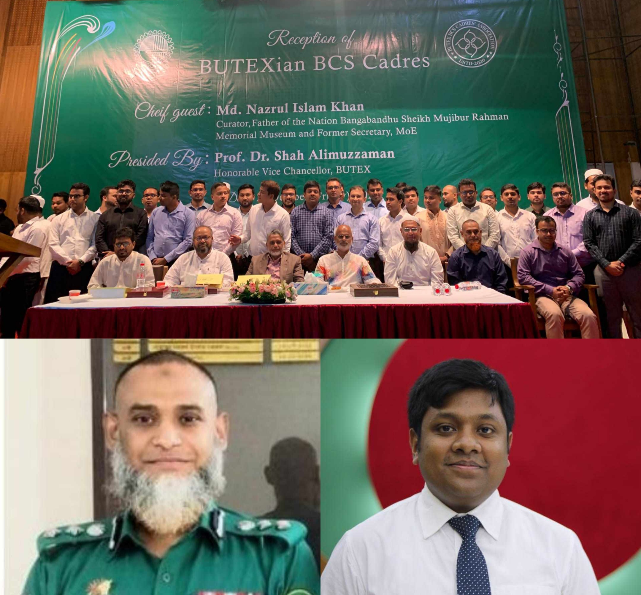 বুটেক্স বিসিএস ক্যাডার অ্যাসোসিয়েশনের নেতৃত্বে তানভীর-জহির