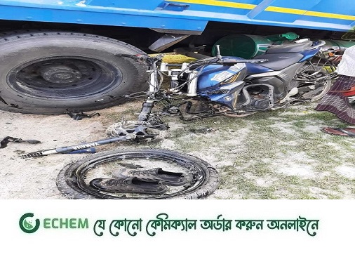 সাতক্ষীরায়  ট্রাকের সাথে মুখোমুখি সংঘর্ষে মোটরসাইকেল চালকের মৃত্যু