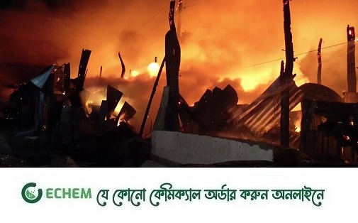 নরসিংদীতে শেখেরচর-বাবুরহাটে আগুন, ৮০ দোকান পুড়ে ছাই