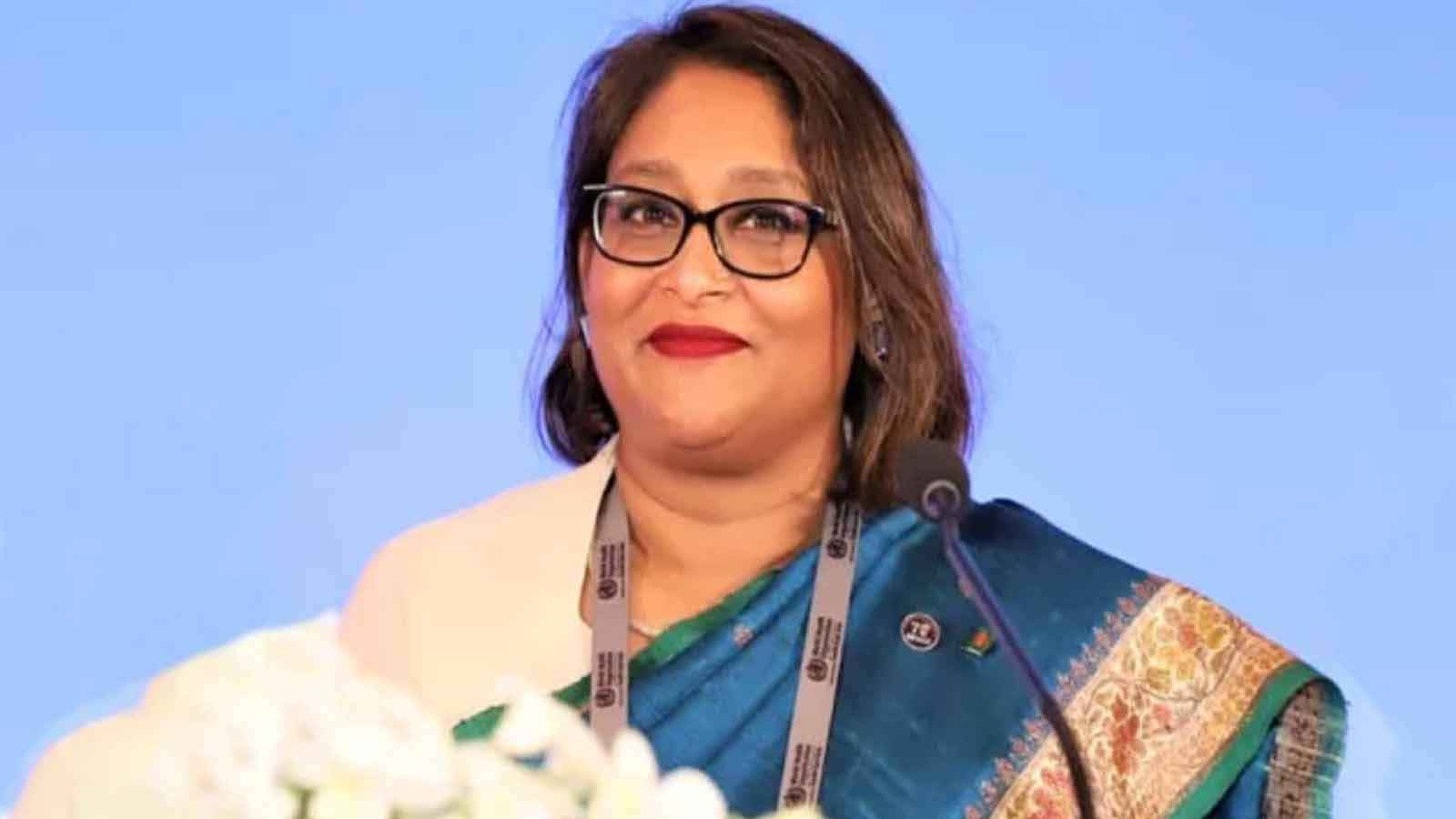 বিশ্ব স্বাস্থ্য সংস্থার আঞ্চলিক পরিচালক হলেন সায়মা ওয়াজেদ