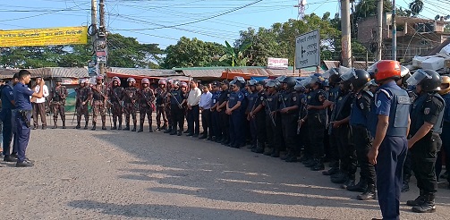 নোয়াখালীর কবিরহাট পৌরসভায় ১৪৪ ধারা জারি