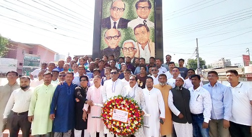 দিনাজপুরে যথাযথ মর্যাদায় শোকাবহ জেলহত্যা দিবস পালিত