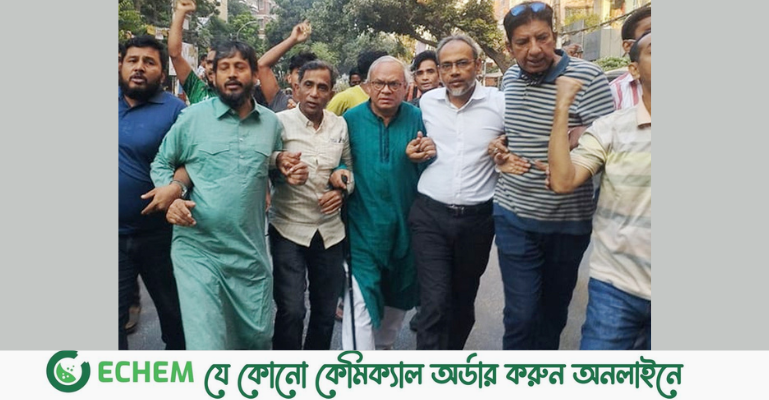 রিজভীর নেতৃত্বে রাজধানীতে বিক্ষোভ মিছিল