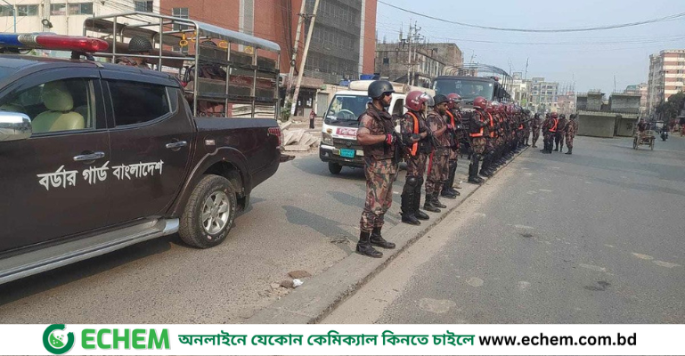 সারাদেশে ১৮৯ প্লাটুন বিজিবি মোতায়েন