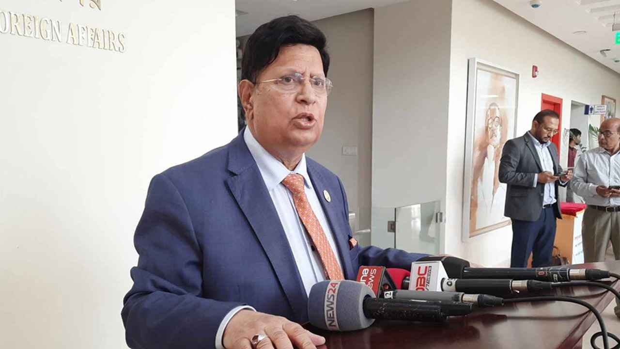 সংলাপে সরকারের আপত্তি নেই: পররাষ্ট্রমন্ত্রী