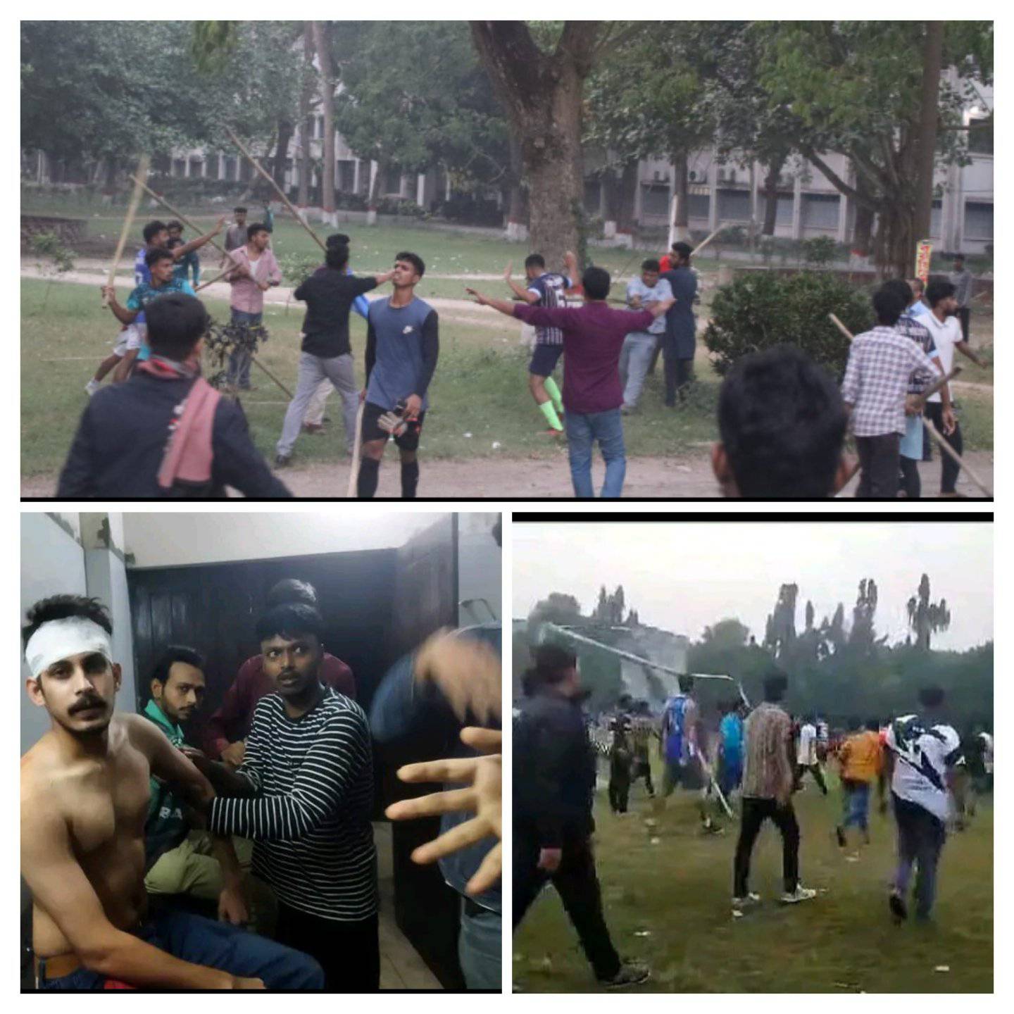ইবিতে খেলাকে কেন্দ্র করে দুপক্ষের মারামারি, আহত ১২