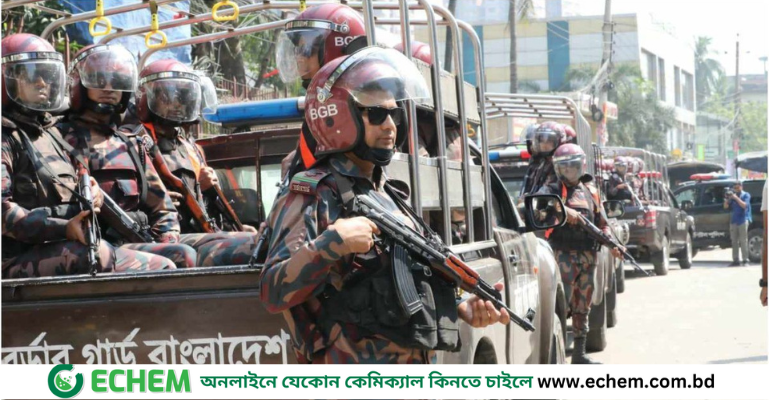 সারাদেশে ২৩২ প্লাটুন বিজিবি মোতায়েন