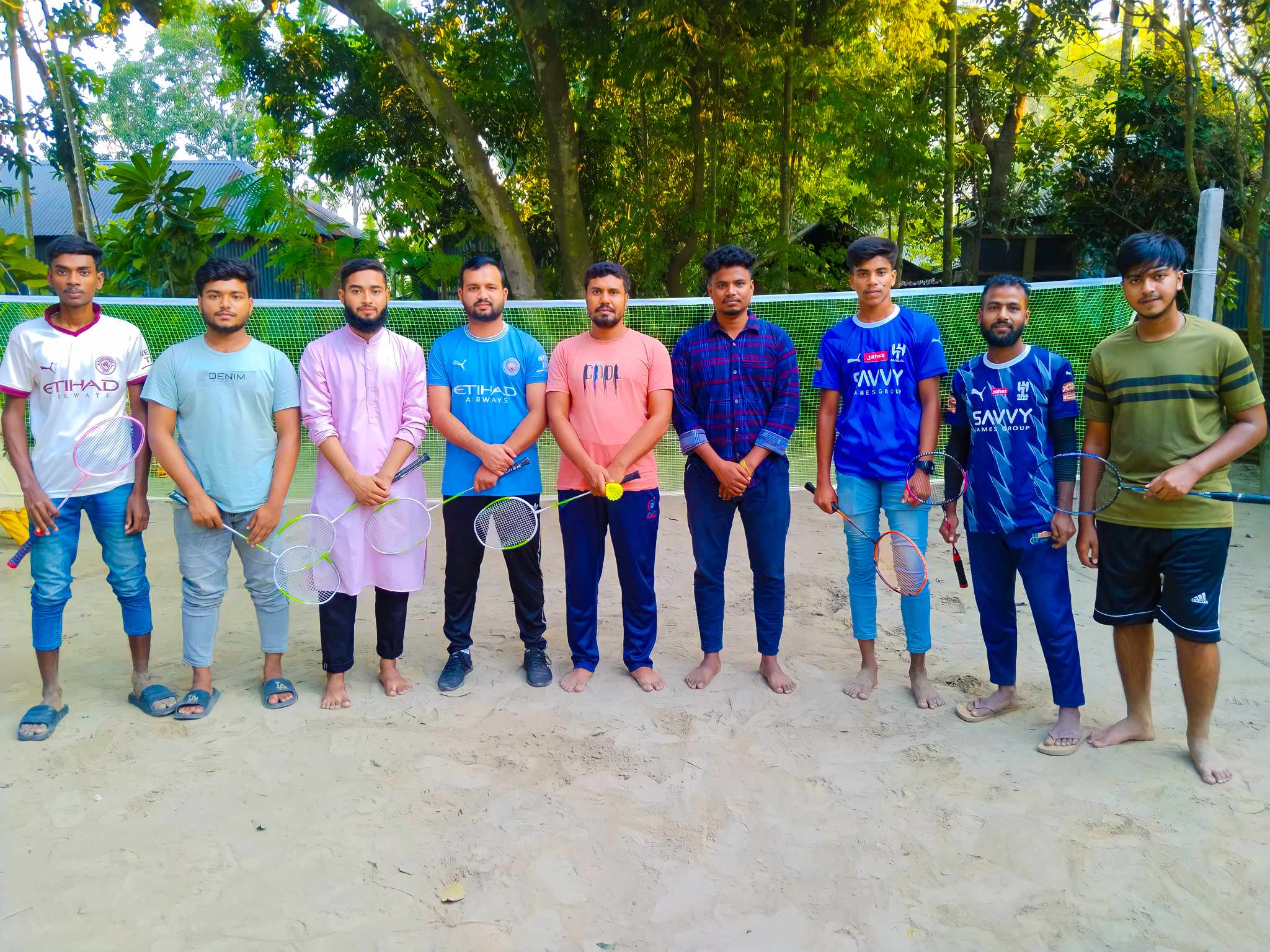 বাতিঘর আদর্শ পাঠাগার ব্যাডমিন্টন টুর্নামেন্ট শুরু